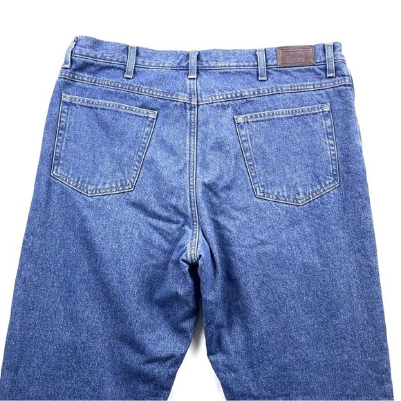L.L.Bean Men's Double L Jeans, Classic Fit, Fleece-Lined - Picture 3 of 6